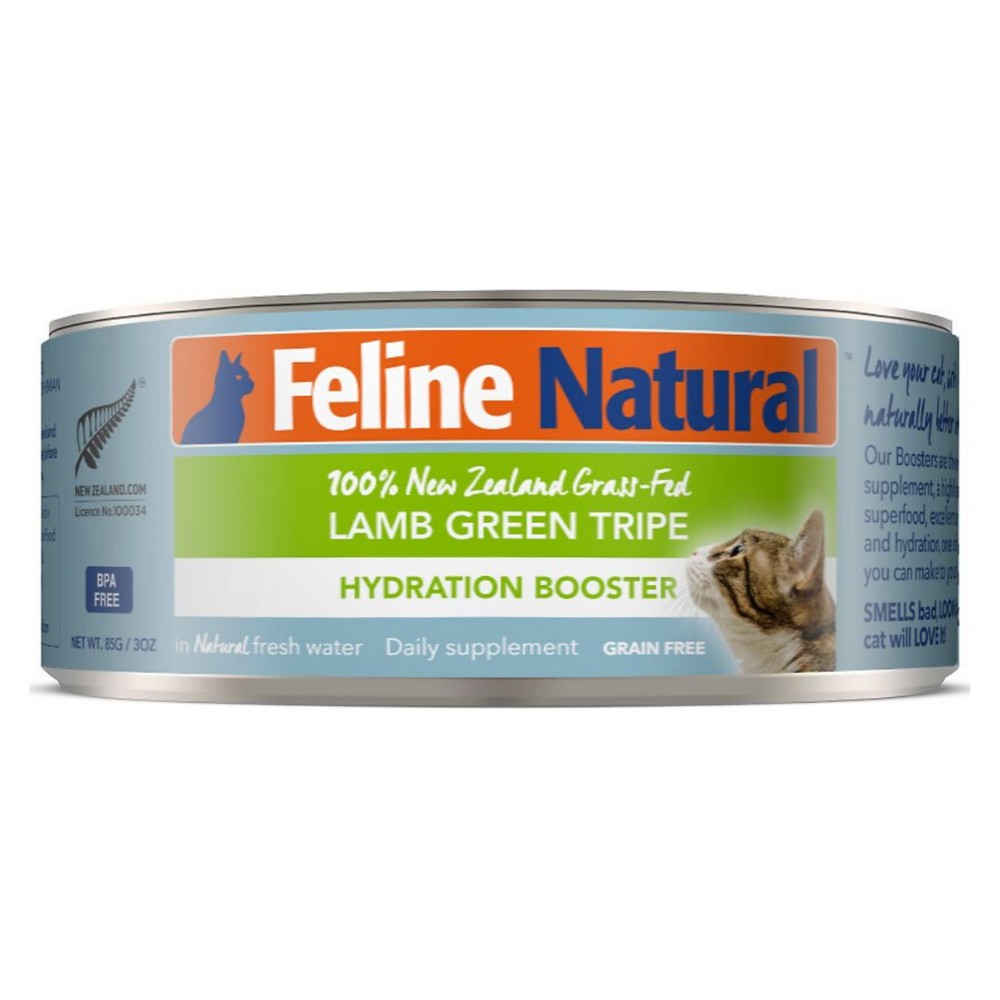 Feline Natural Lamb Green Tripe Canned Cat Food 85g image 2