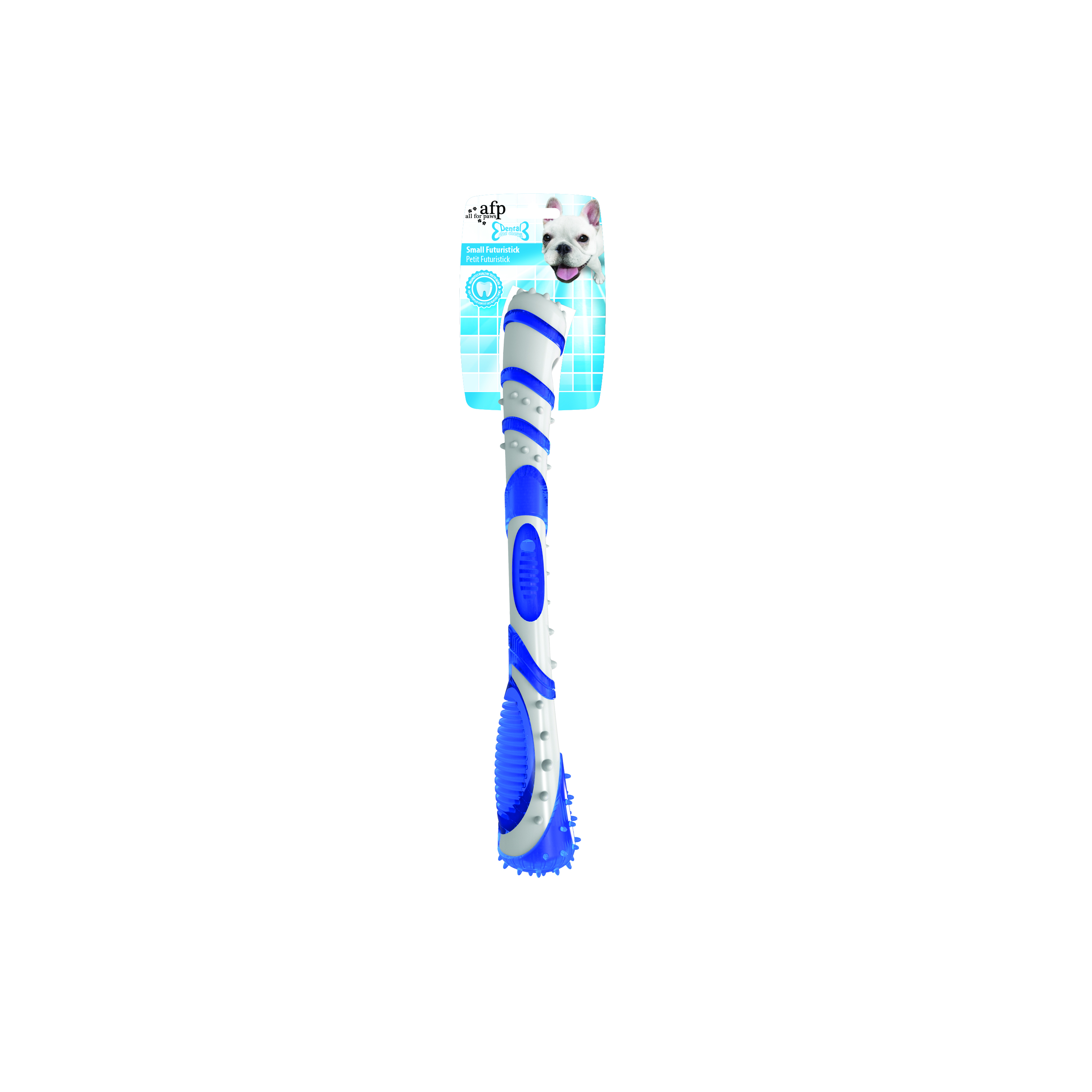 AFP Dental Chews Futuristick for Dog Blue Dog Toy image 2