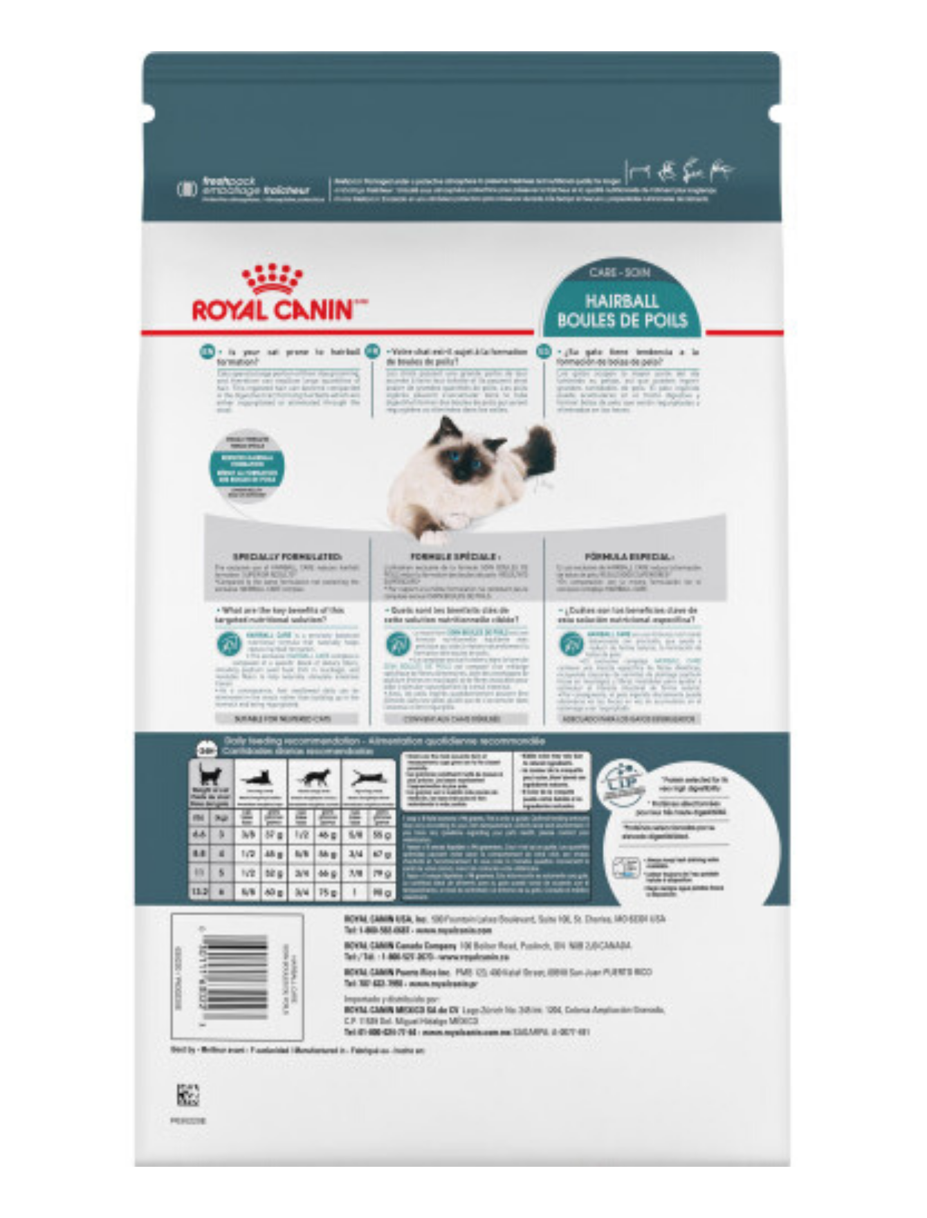 Royal Canin Cat 4kg Hairball Care Dry Cat Food image 2